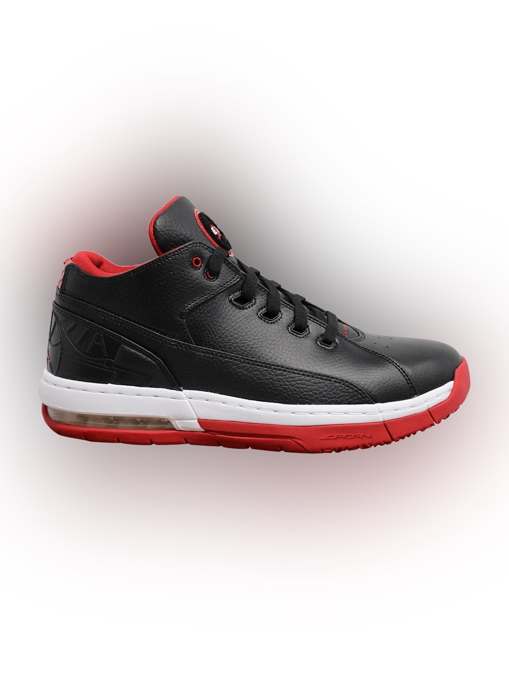 Nike Air Jordan Ol’ School Low Bred Sneakers Men 9.5 Black Leather